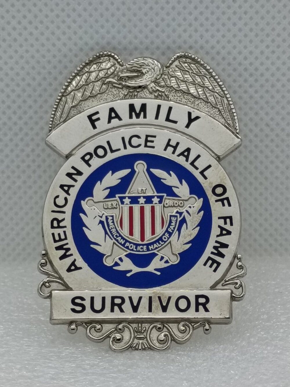 American Police Hall Of Fame Family Survivor Badge